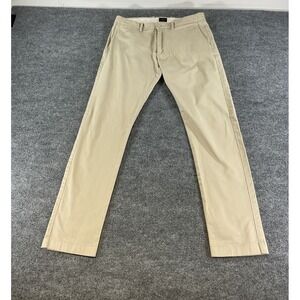 J.Crew 484 Slim Fit Stretch Chino Pants Men's 31x32 Khaki Casual Cotton Pants
